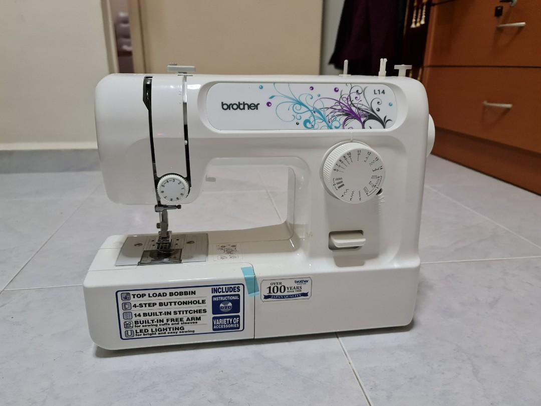 Brother L14 Free Arm Sewing Machine, TV & Home Appliances, Washing