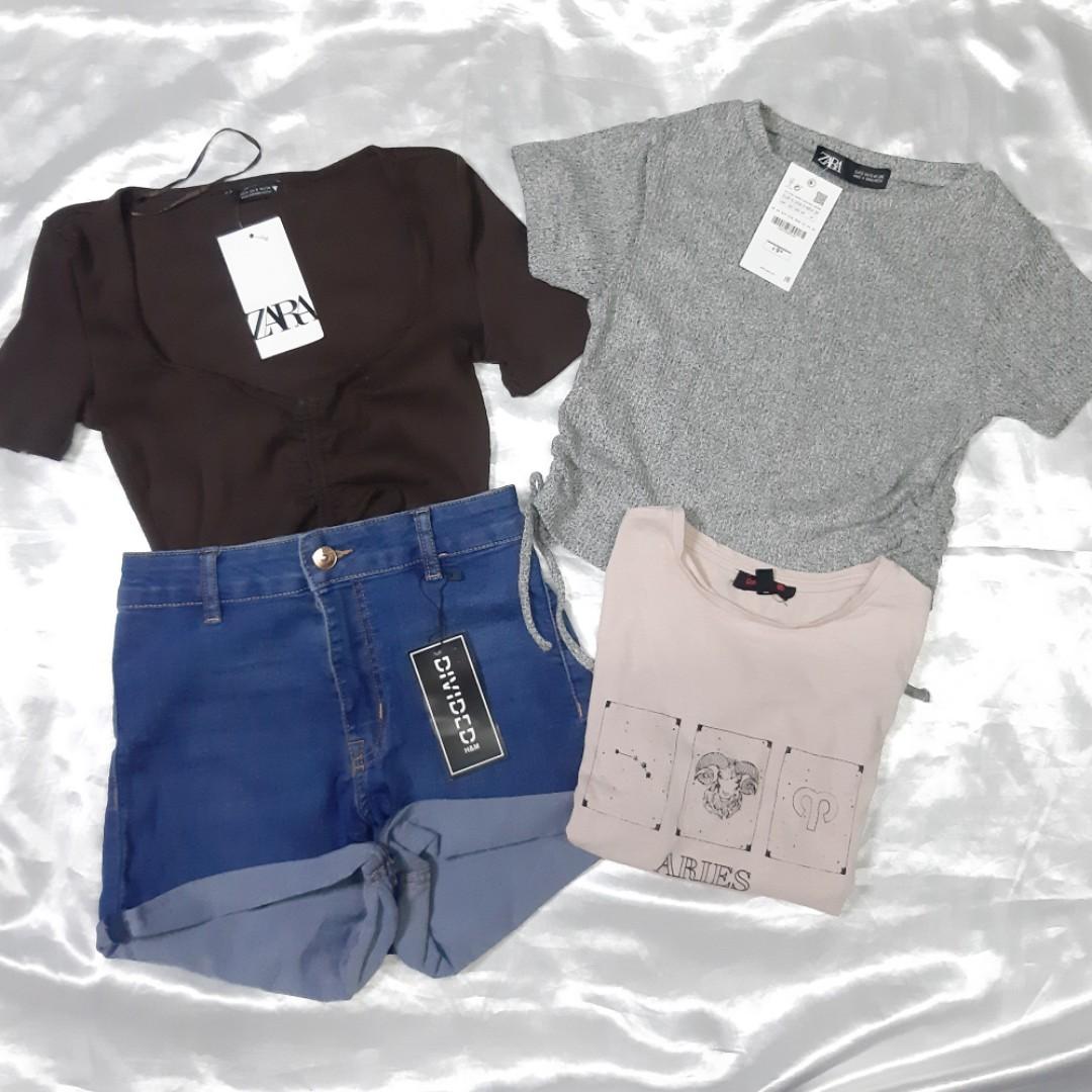 Bundle 2 3 Tops 1 Bottom Women S Fashion Tops Shirts On Carousell
