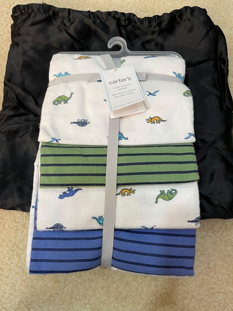 Carter s Receiving Blanket Boys Dinosaur Babies Kids Babies Kids Fashion on Carousell