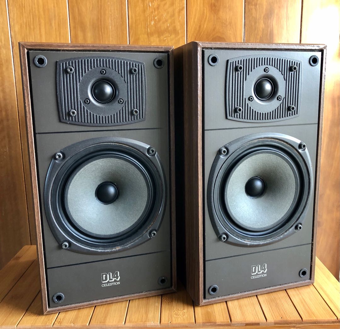 Celestion DL4 bookshelf speakers (Mint, rare, collector’s item and very ...