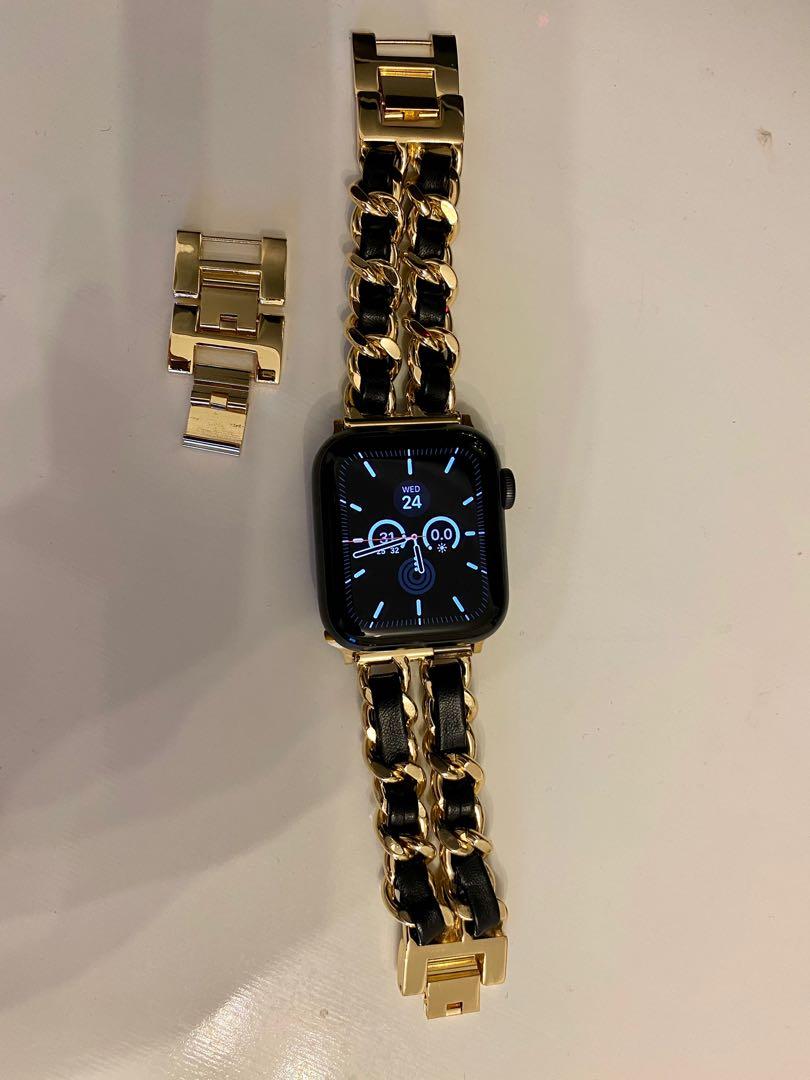 Chanel like apple watch strap, Women's Fashion, Watches & Accessories,  Watches on Carousell