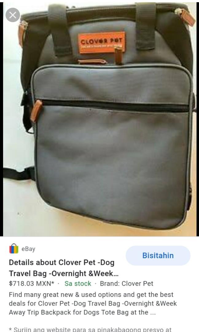 clover pet carrier