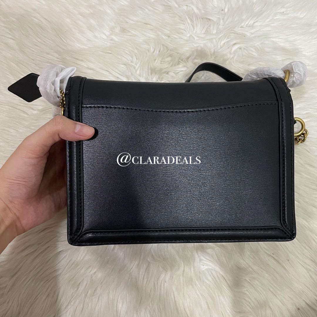 Coach Hutton Shoulder Bag Black, Women's Fashion, Bags & Wallets, Shoulder Bags on Carousell