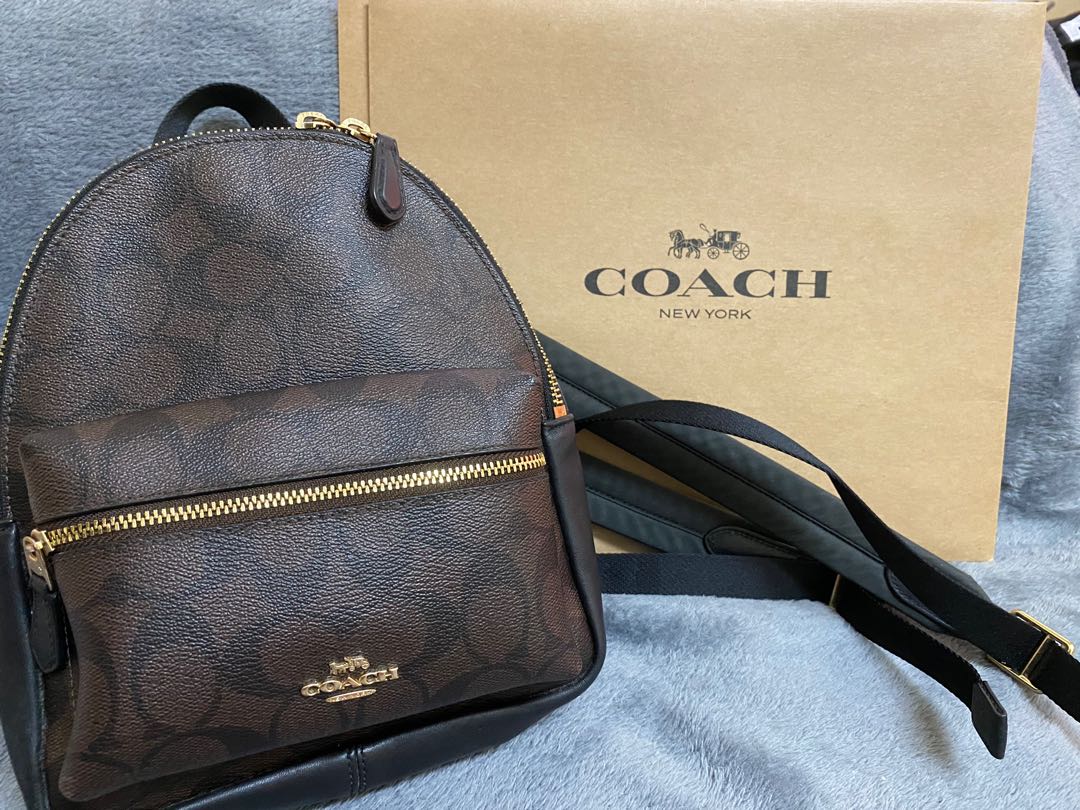 coach mini backpack