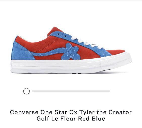 Converse one star ox tyler the deals creator golf le fleur red blue