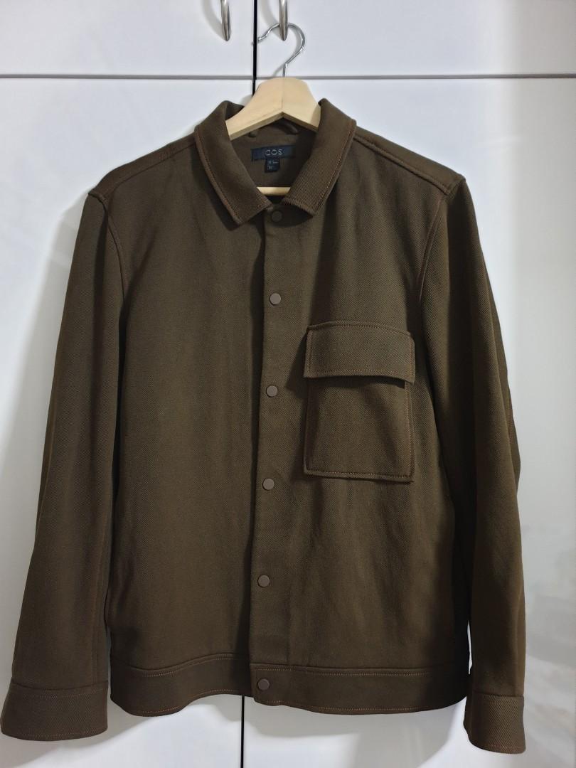 COS Overshirt Jacket (Brown), Men's 