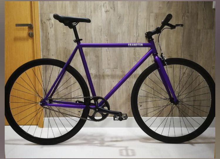 fixie purple