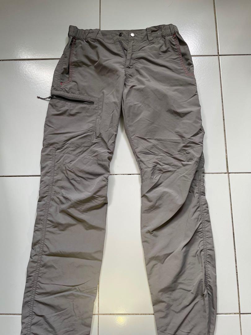 Buy FORCLAZ Men's Mountain Trekking Modular Trousers - TREK100 - Dark Grey  online | Looksgud.in