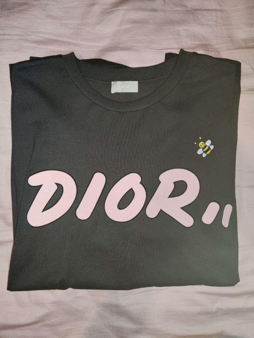 Dior Kaws Tee, Men's Fashion, Tops & Sets, Tshirts & Polo Shirts on ...