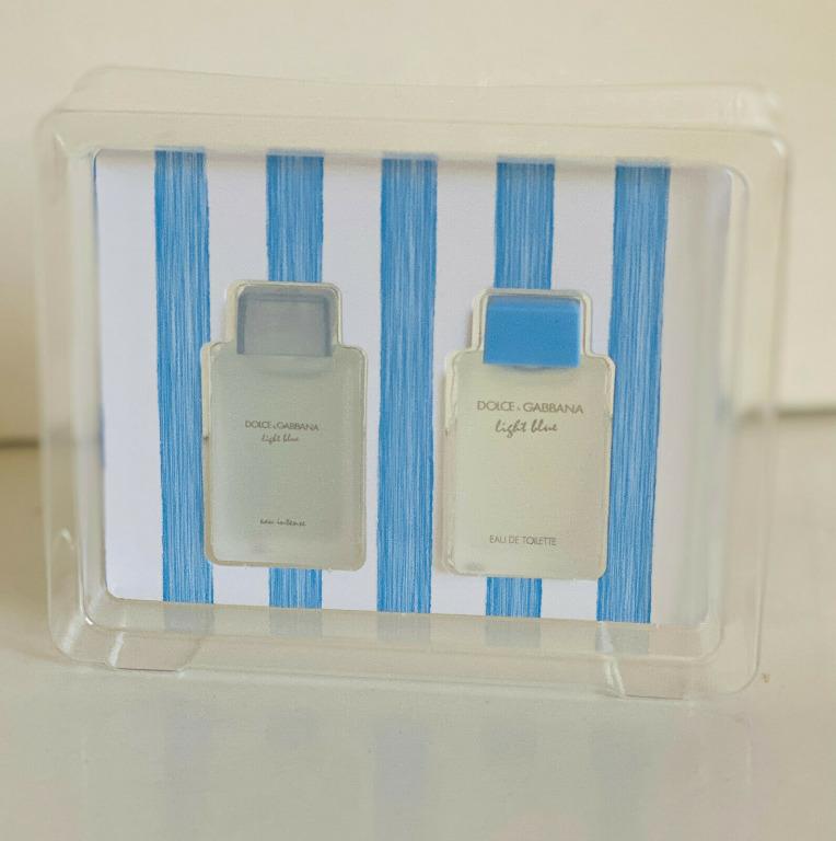 Dolce&gabbana light blue sales mini duo set
