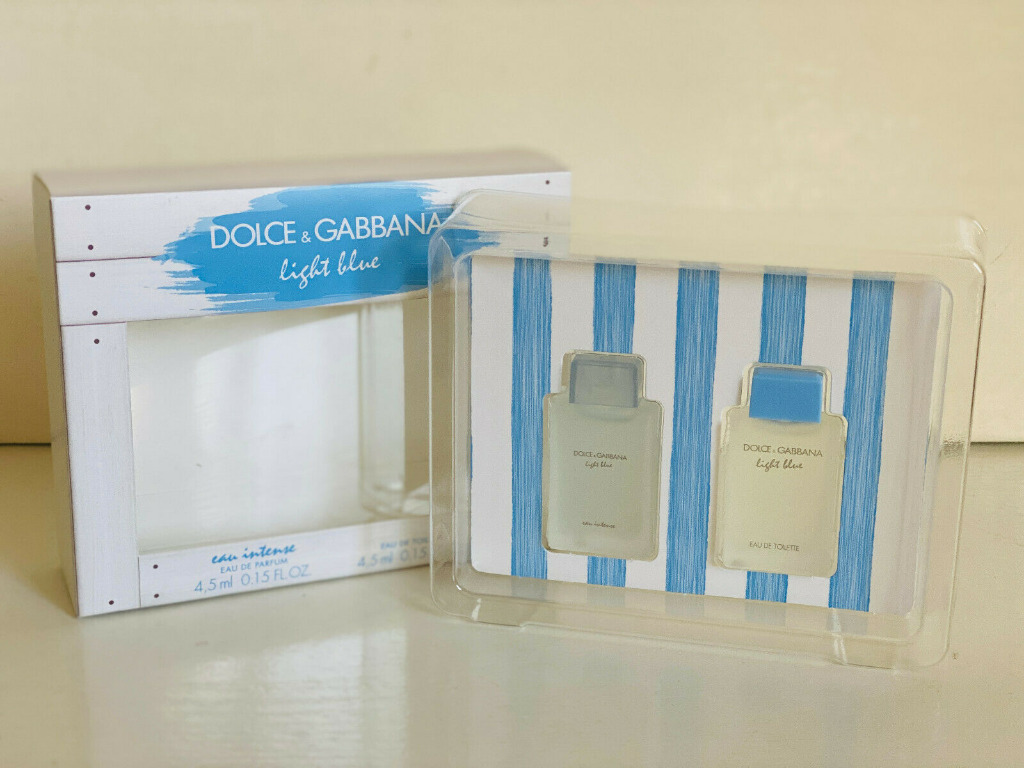 Dolce&gabbana light blue mini duo set 2 x 0.15 oz deals