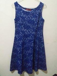 Dress biru