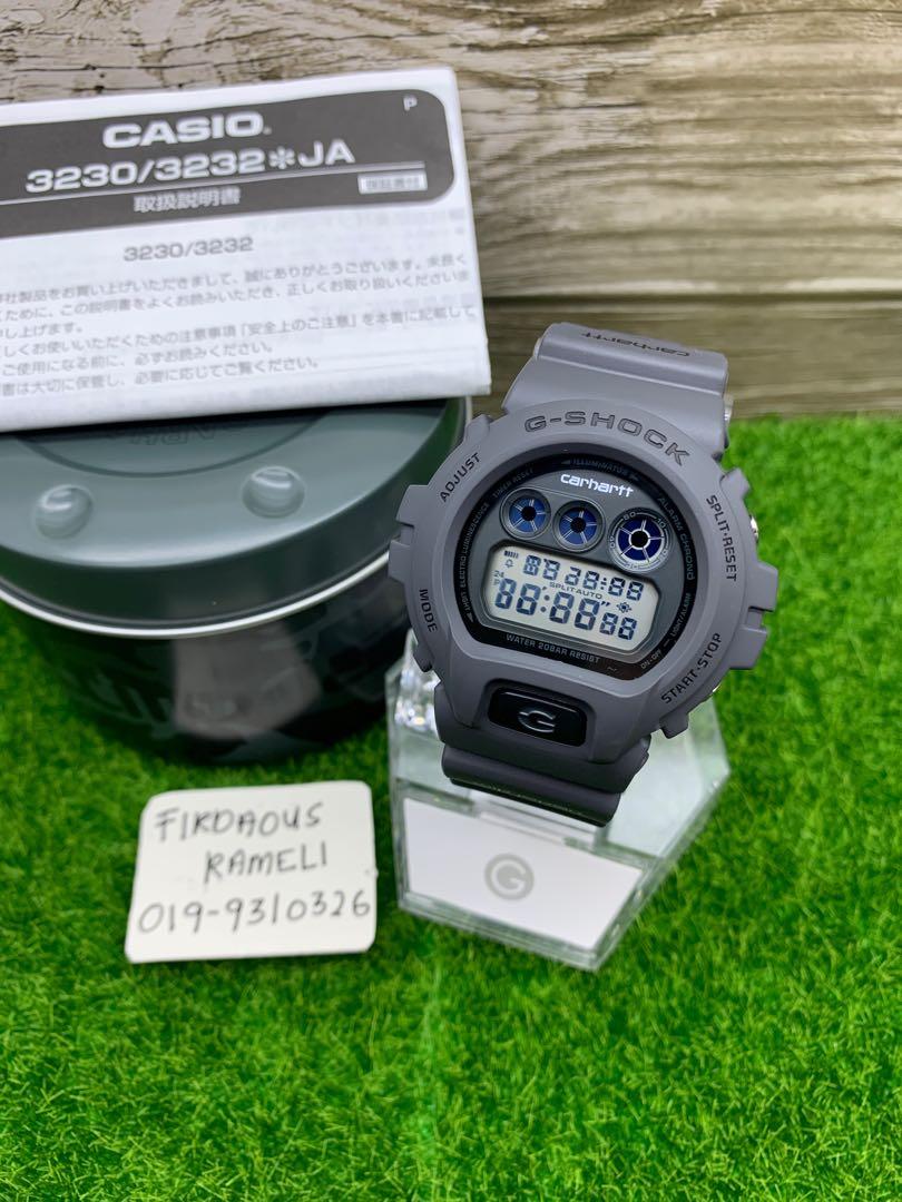 2023送料無料 G-SHOCK - Carhartt WIP × G-SHOCK DW-6900 腕時計