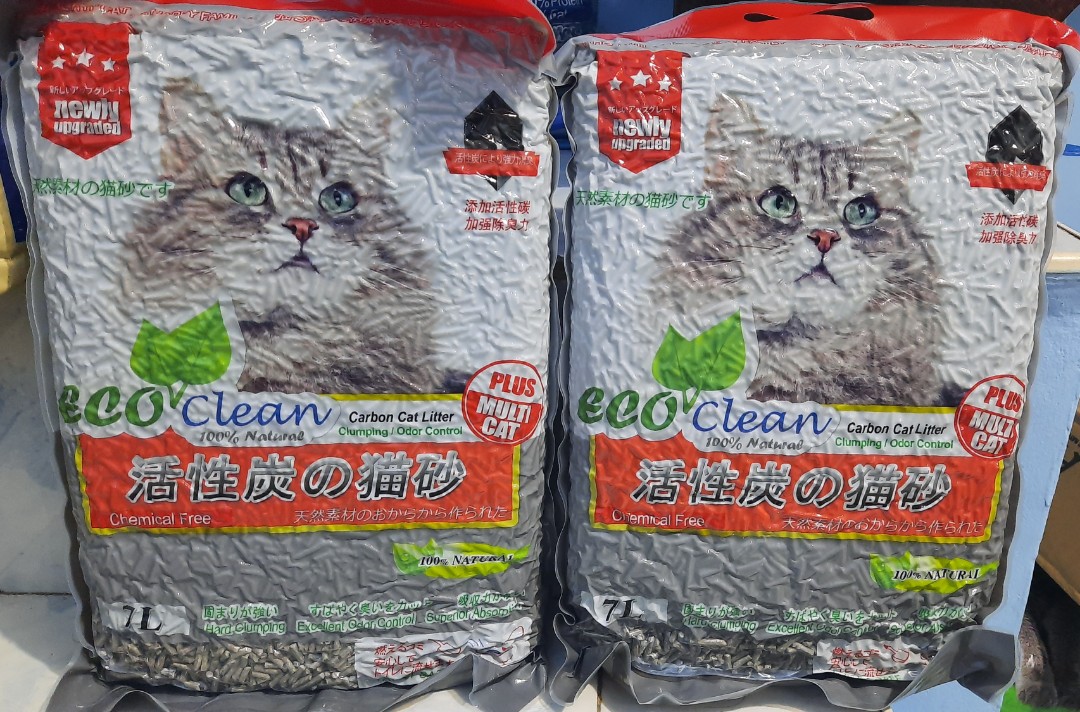 Eco clean tofu deals cat litter