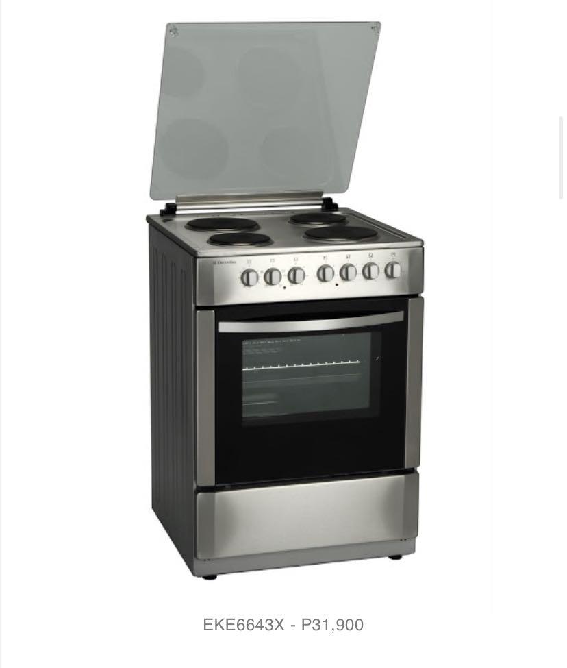 Electrolux Electric Stove with Electric Oven, Furniture & Home Living