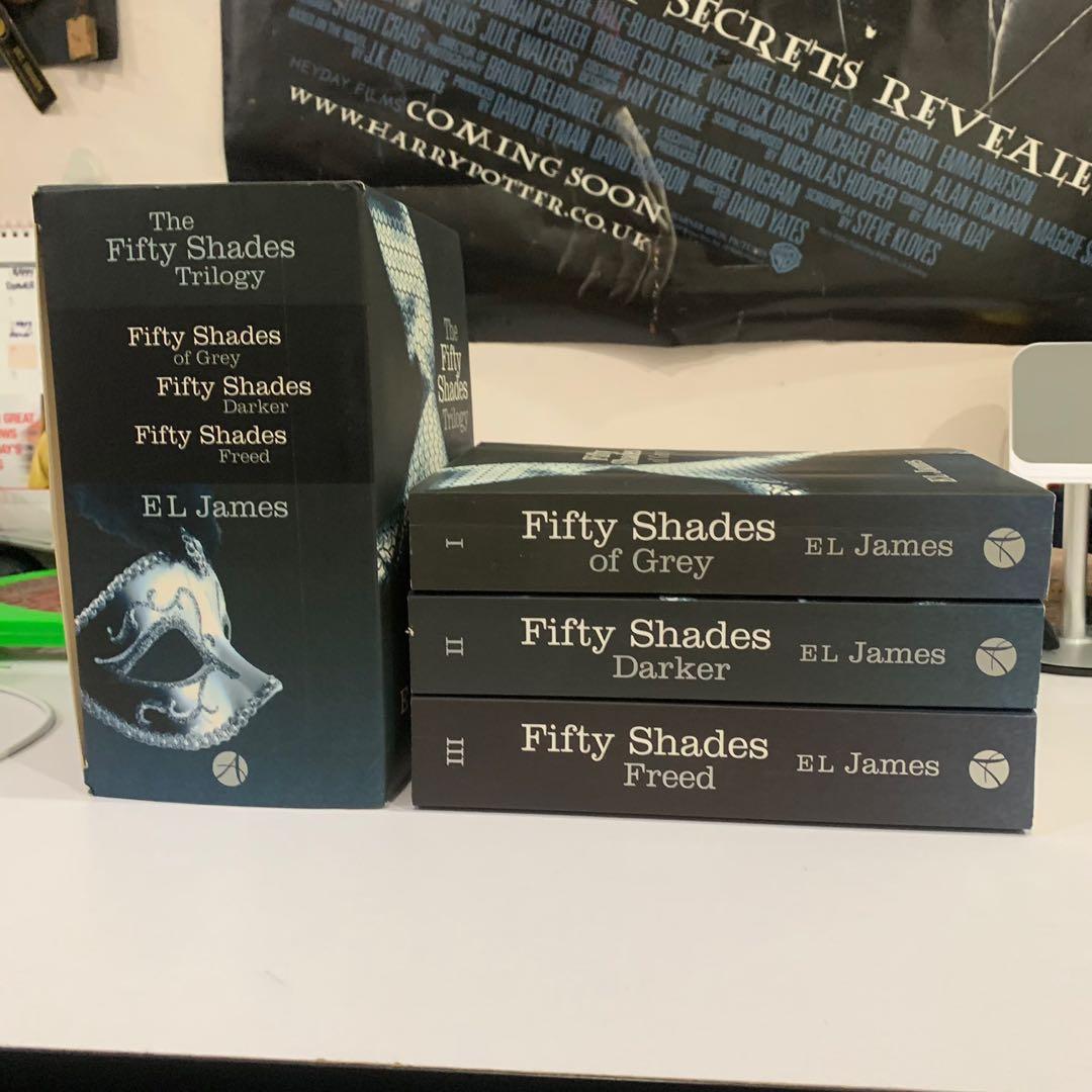 Fifty Shades Trilogy Books Stationery Books On Carousell Fifty Shades Trilogy Books Stationery Books On Carousell