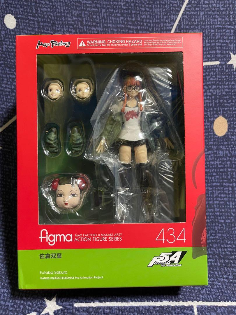 Persona 5 The Animation Futaba Sakura Figure Max Factory Figma 434 New Persona 5 The Animation Futaba Sakura Figure Max Factory Figma 434 New