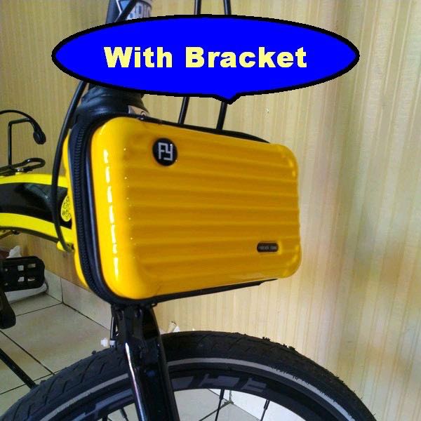 Front Block Bag Folding Bicycle Front Bag Folding Bike Bag Brompton Model, Sports Equipment