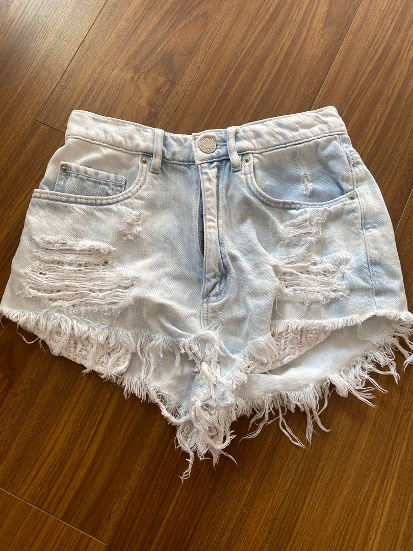 Garage High Waist Festival Shorts Women s Fashion Bottoms Shorts on Carousell