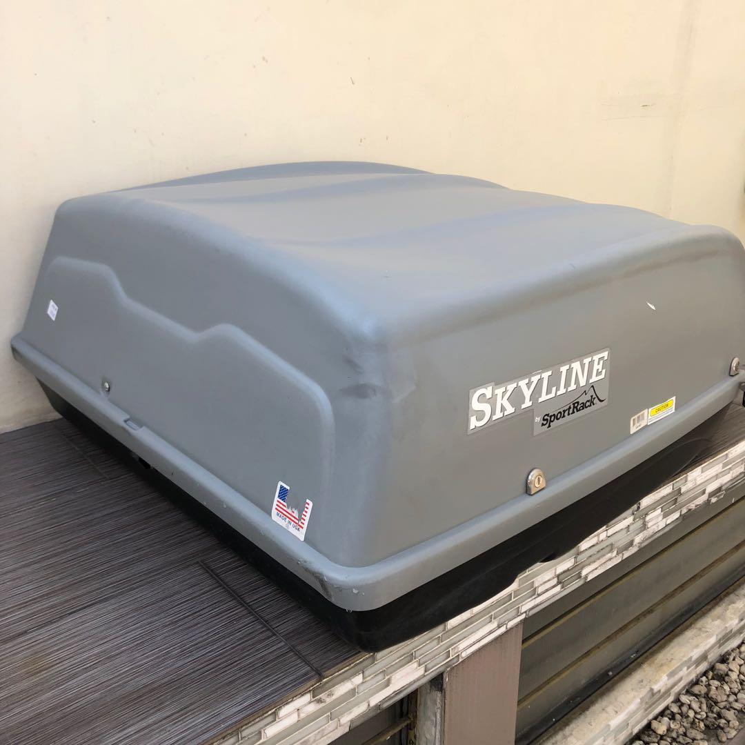 Genuine Imported SportRack XL Skyline Roofbox Made in USA for extra