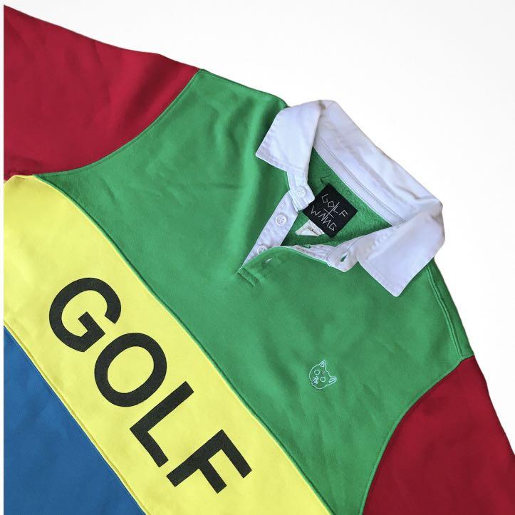 Golf Wang Polo Rugby (Category: Coats, Jackets and Outerwear) located in Kuala Lumpur. Submitted by nofacethrift (Listing ID 1077293834, Image 2). Description: P23/30.