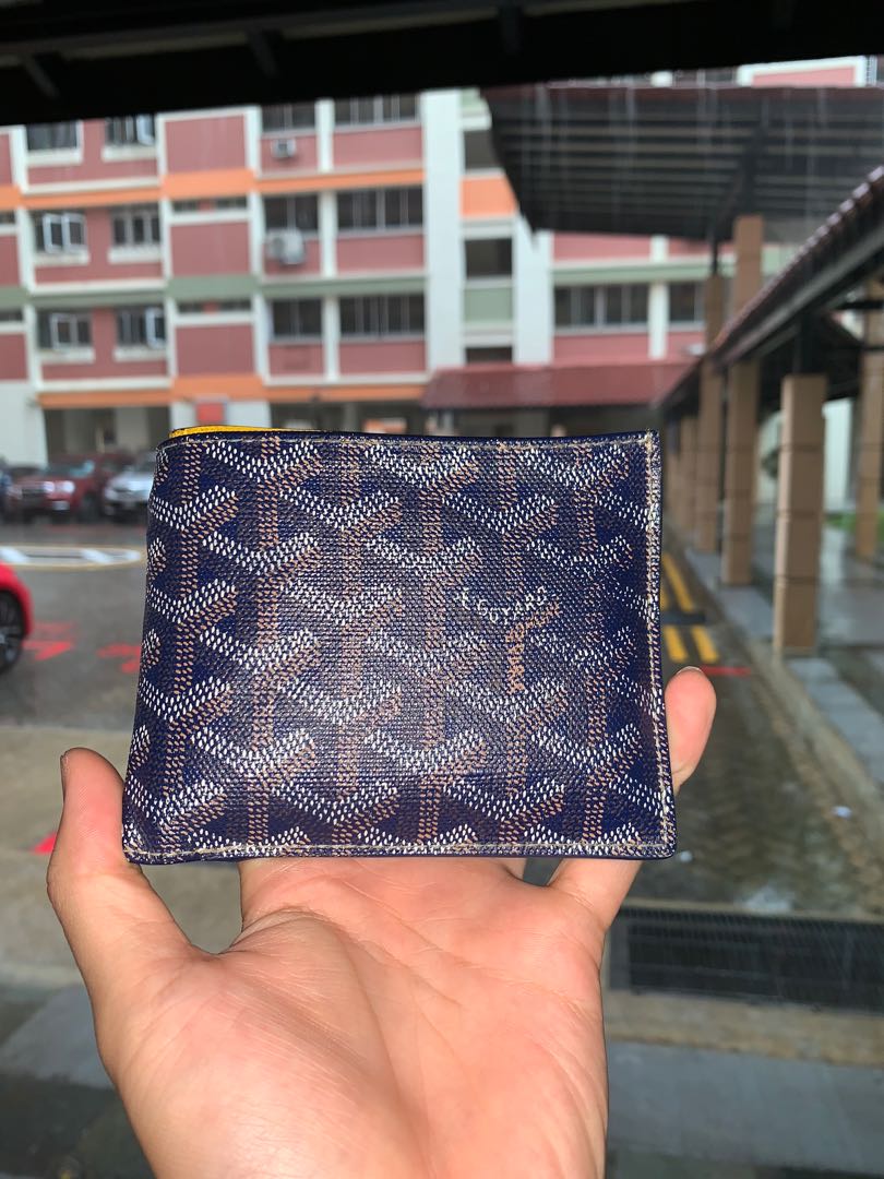 Goyard Wallet With Original Receipt.