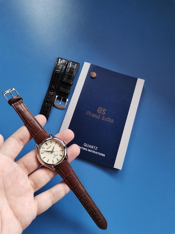 Grand Seiko Classic SBGX009 9F 36.5mm Quartz Luxury Watches on