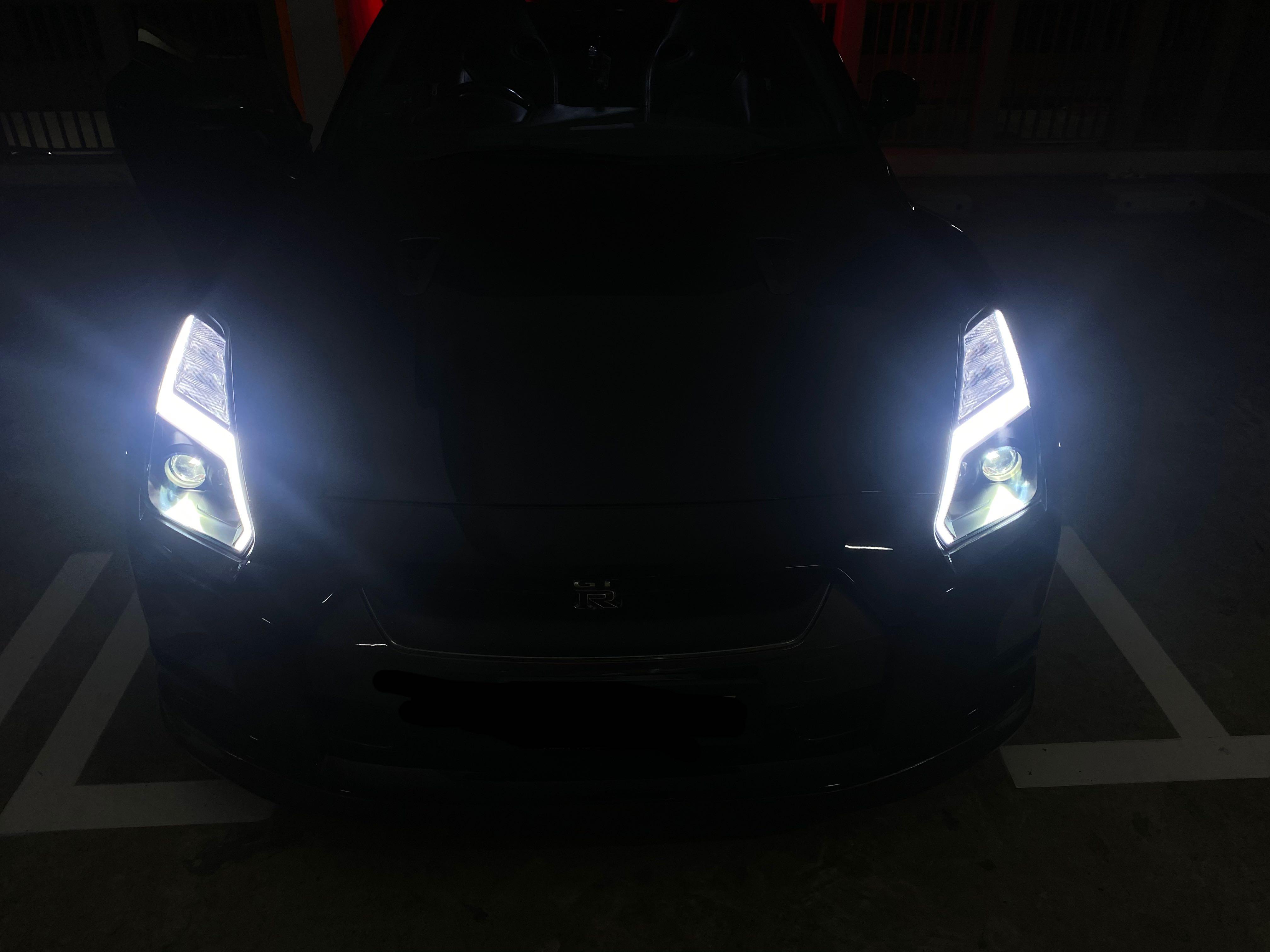 GTR R35 thunderbolt headlights Car Accessories Accessories on