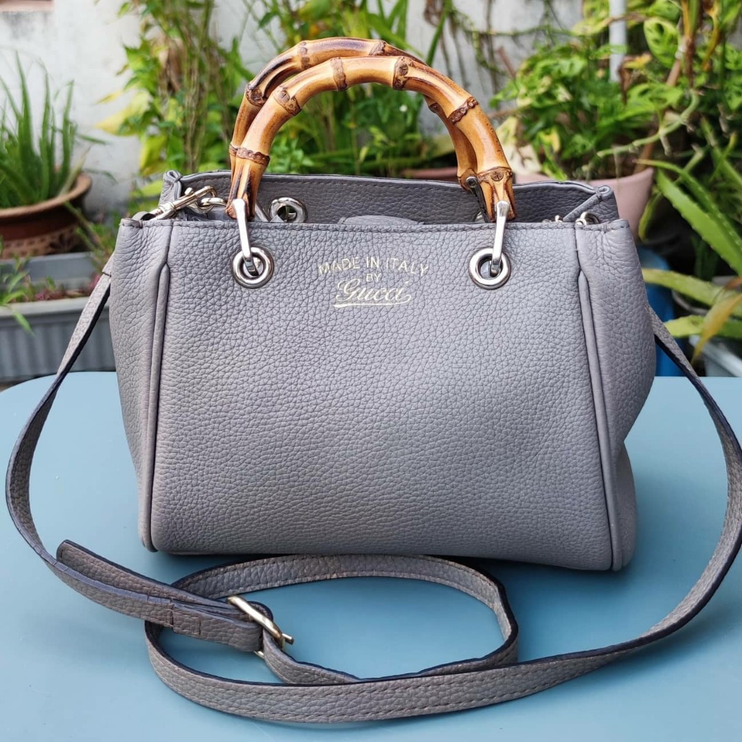 gucci bamboo small