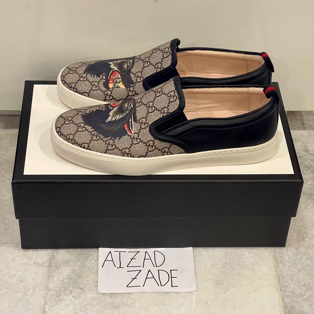 Gucci slip new arrivals on wolf