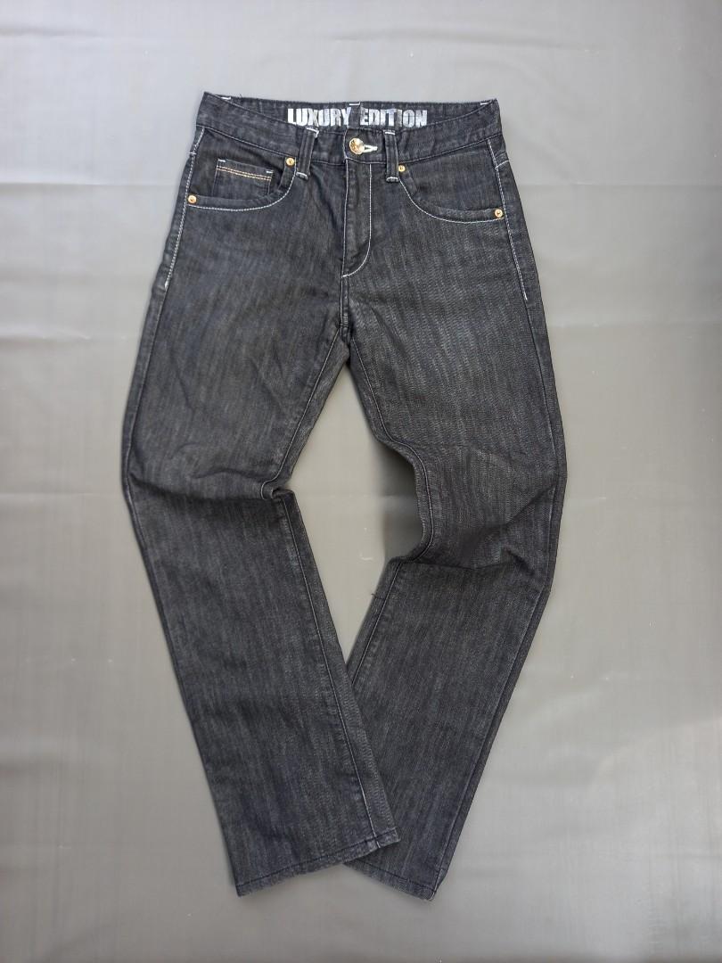 Guess jeans luxury edition, Fesyen Pria, Pakaian , Bawahan di Carousell