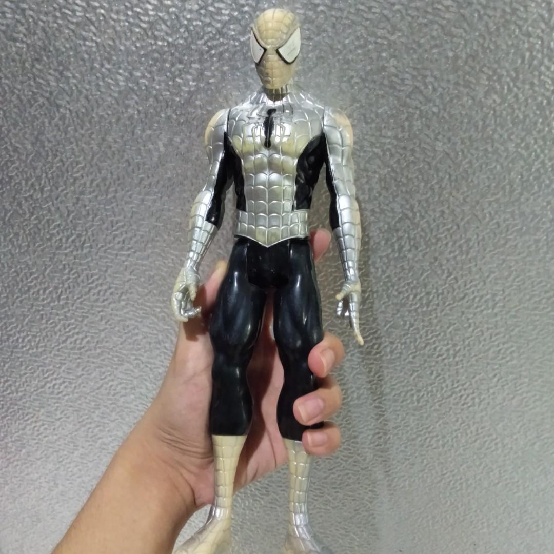 Silver spiderman toy online