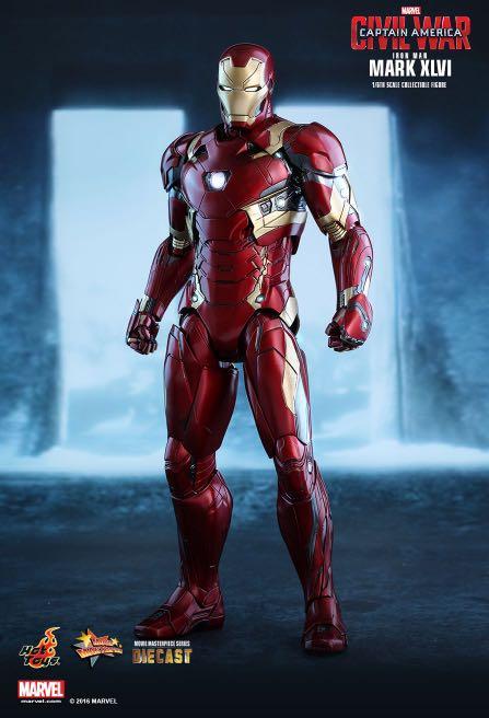 Hot toys iron man mark 46 for sale sale