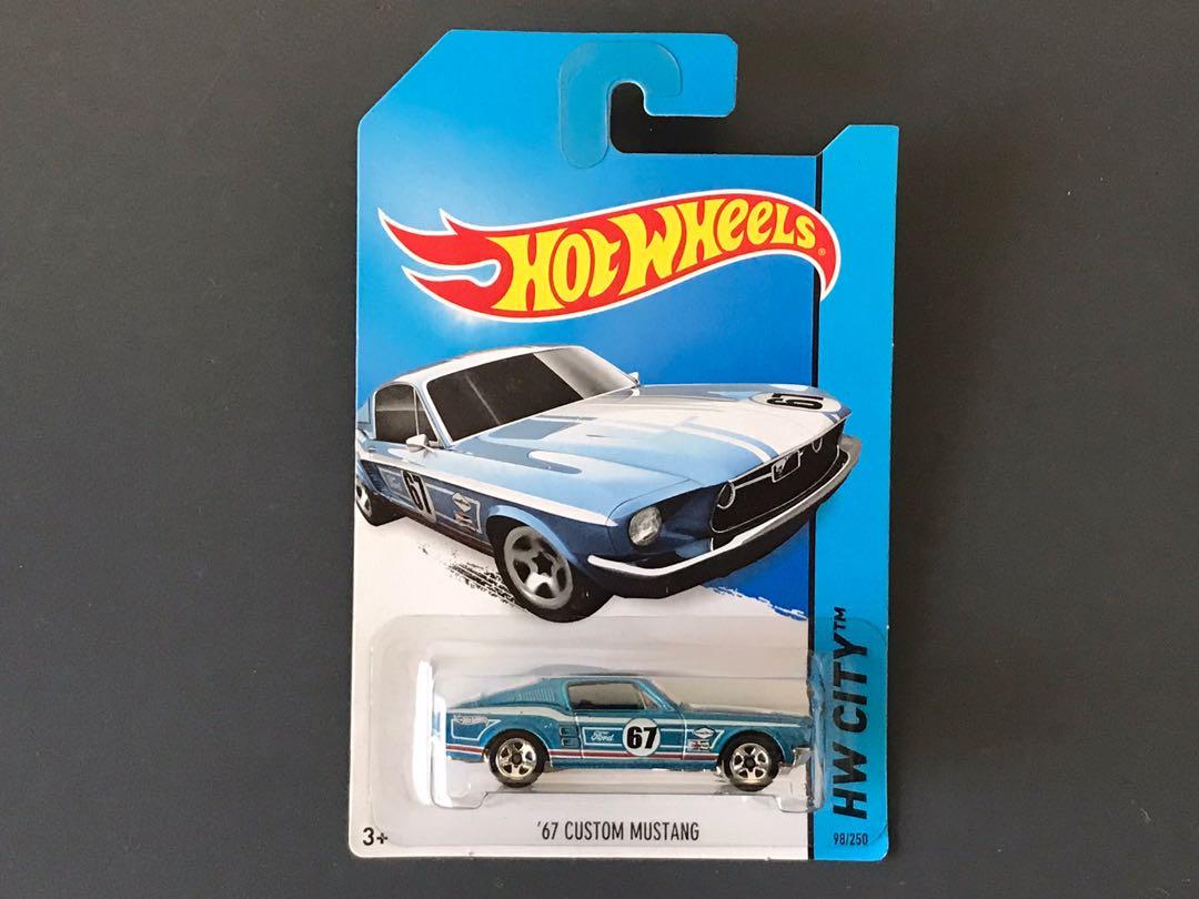 Custom 67 sale mustang hot wheels