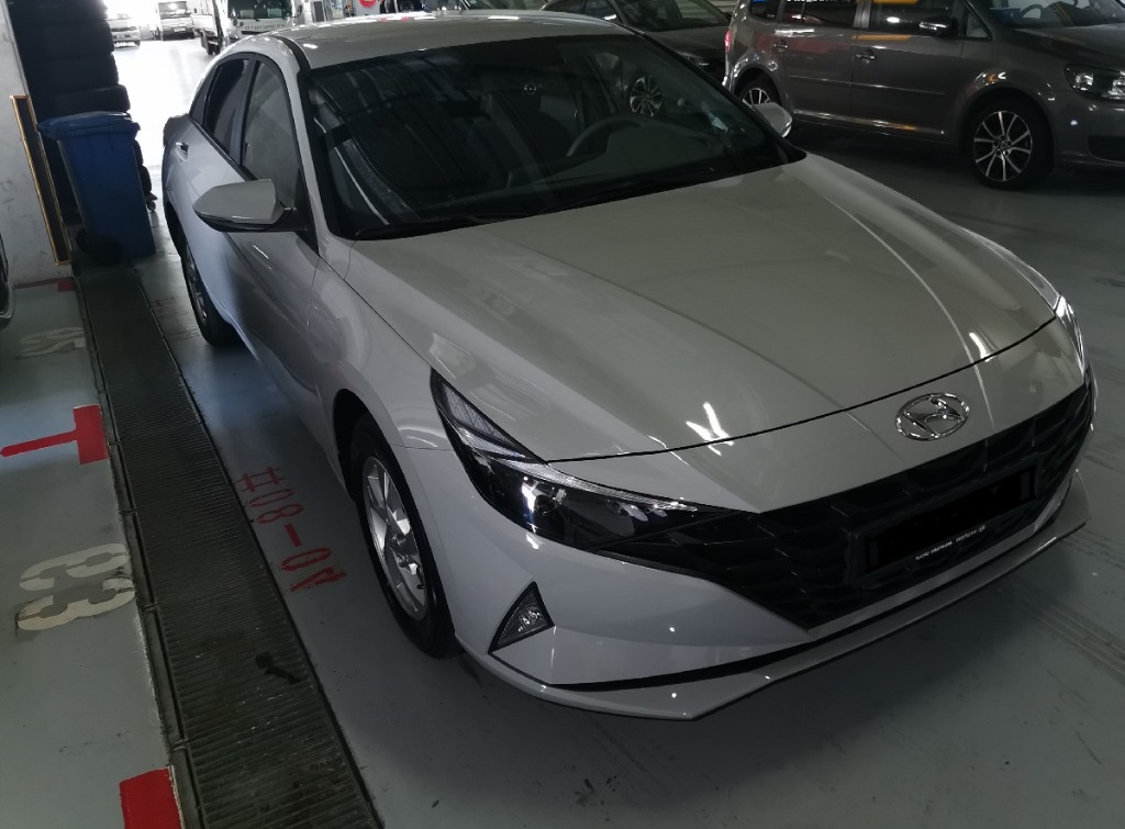 Hyundai Avante 2021 For Rent Phv Personal Cars Car Rental On Carousell