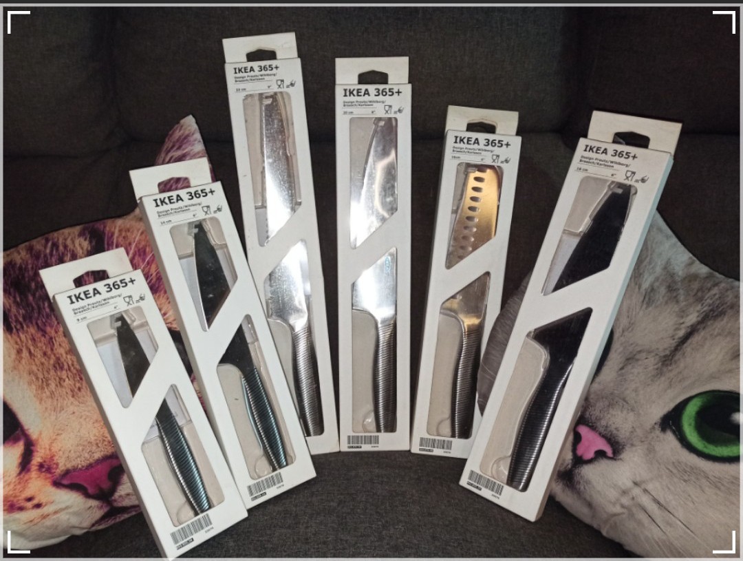 Ikea Knife ( 356+ ) ( Vorda ), Furniture & Home Living, Kitchenware