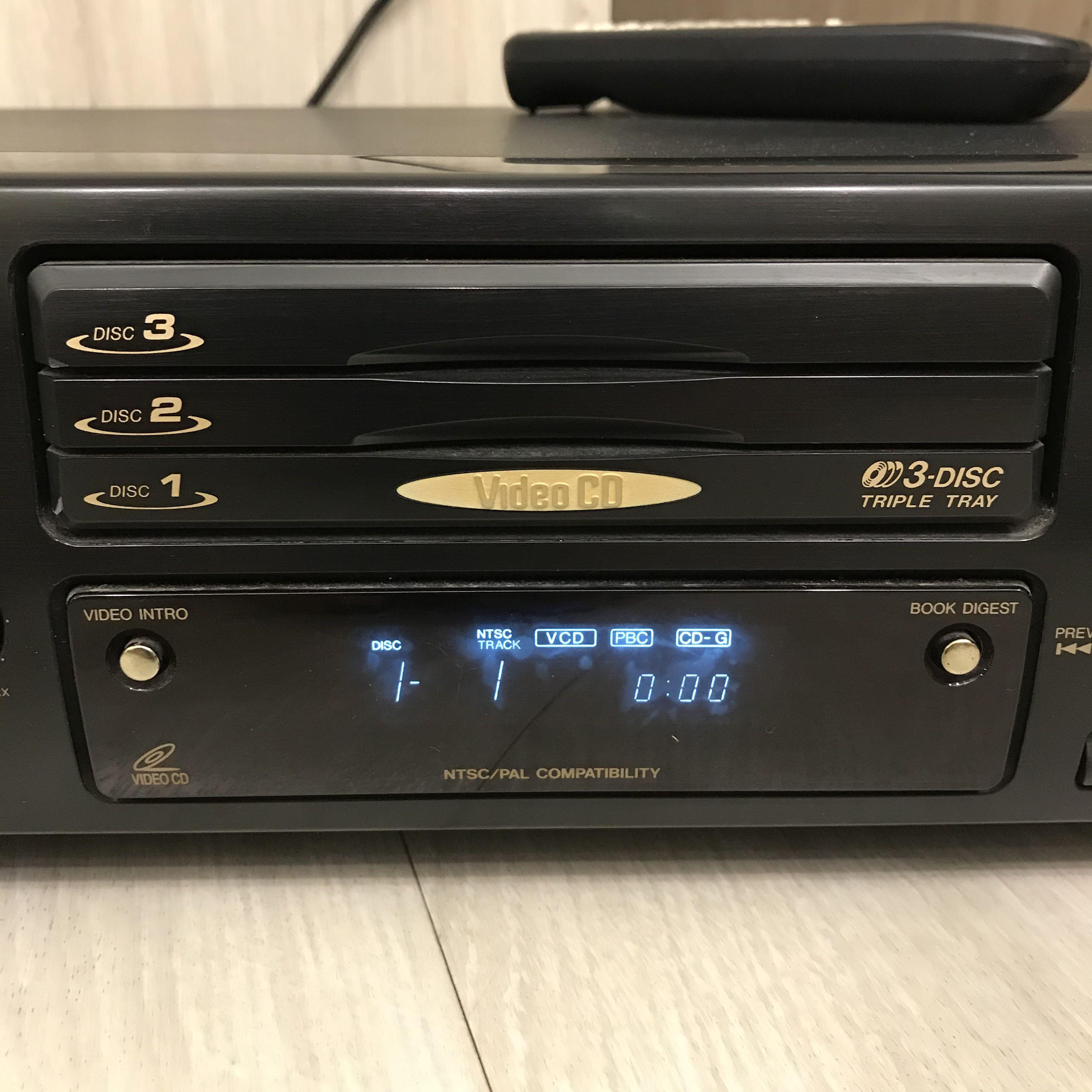 JVC Karaoke VCD player / Model XLMV33 / Video CD Player / Made In
