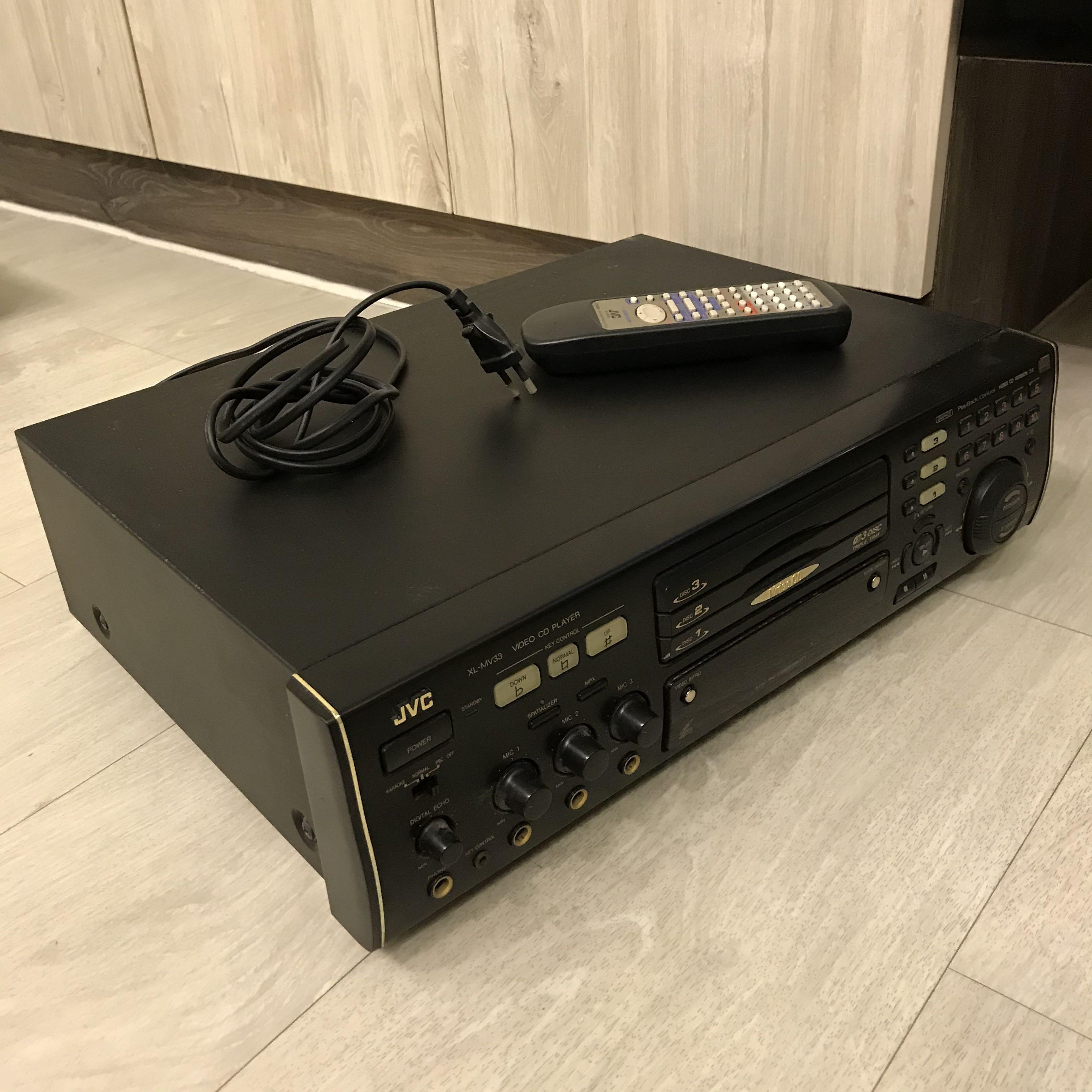 JVC Karaoke VCD player / Model XLMV33 / Video CD Player / Made In