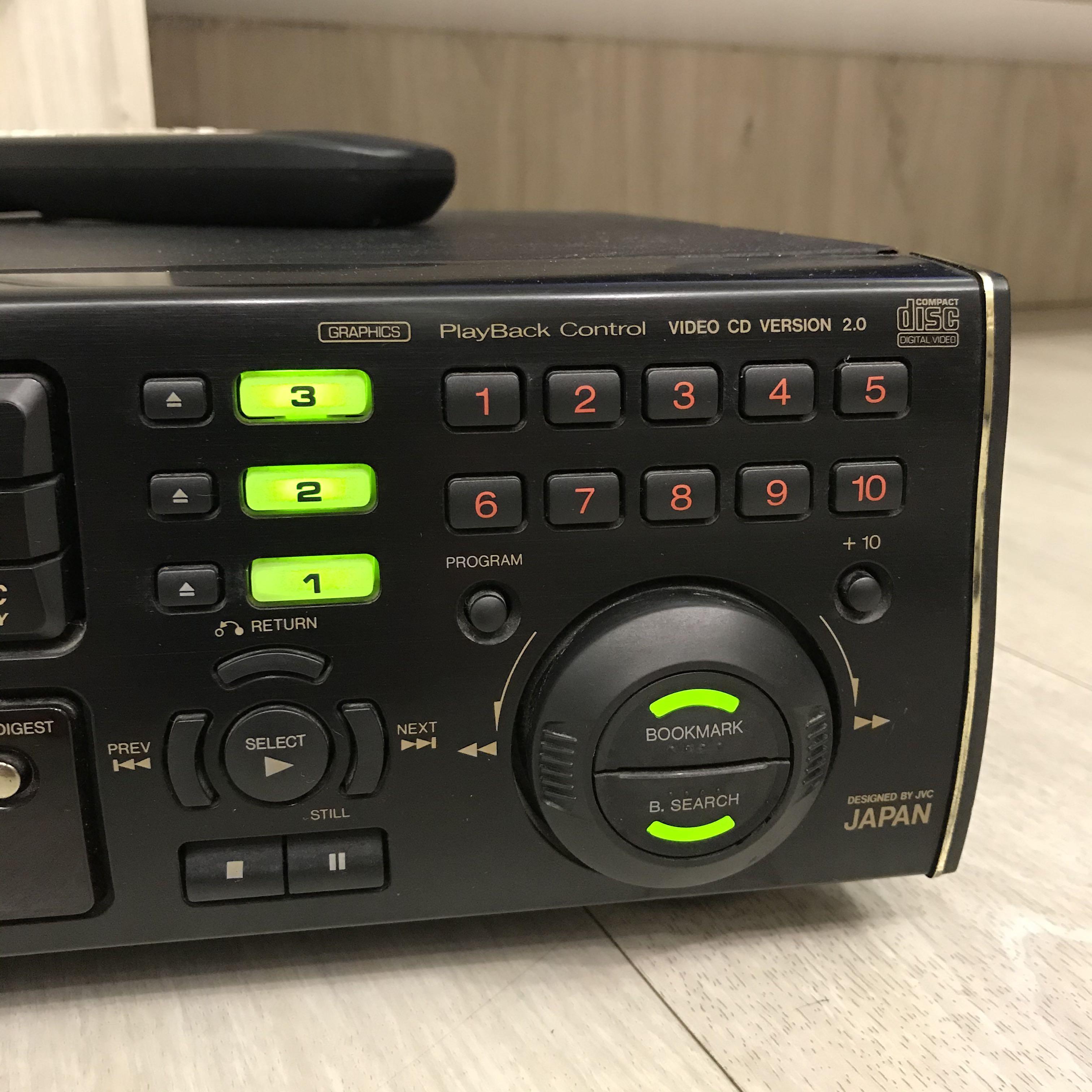 JVC Karaoke VCD player / Model XLMV33 / Video CD Player / Made In