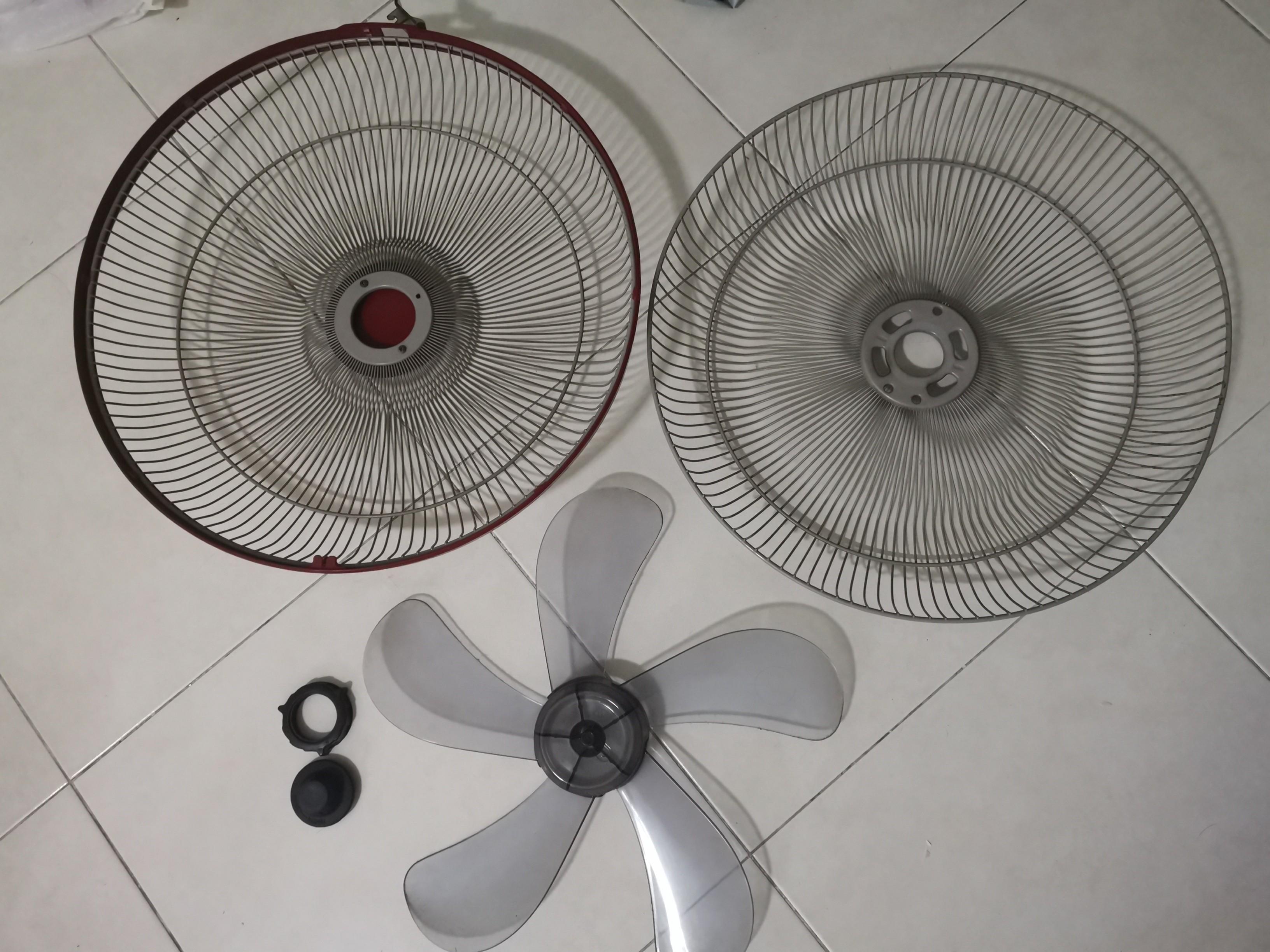 KDK Wall Fan spare parts 18" and Philips spare parts 18", TV & Home