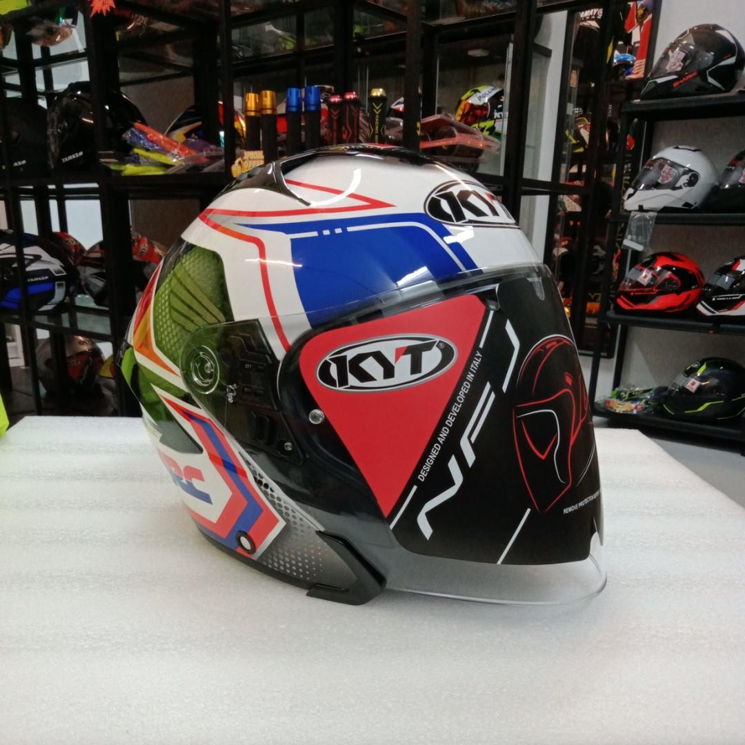 Kyt Nfj Honda Hrc Motorcycles Motorcycle Apparel On Carousell Kyt Nfj Honda Hrc Motorcycles Motorcycle Apparel On Carousell