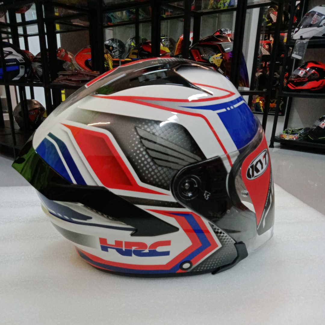 Kyt Nfj Honda Hrc Motorcycles Motorcycle Apparel On Carousell