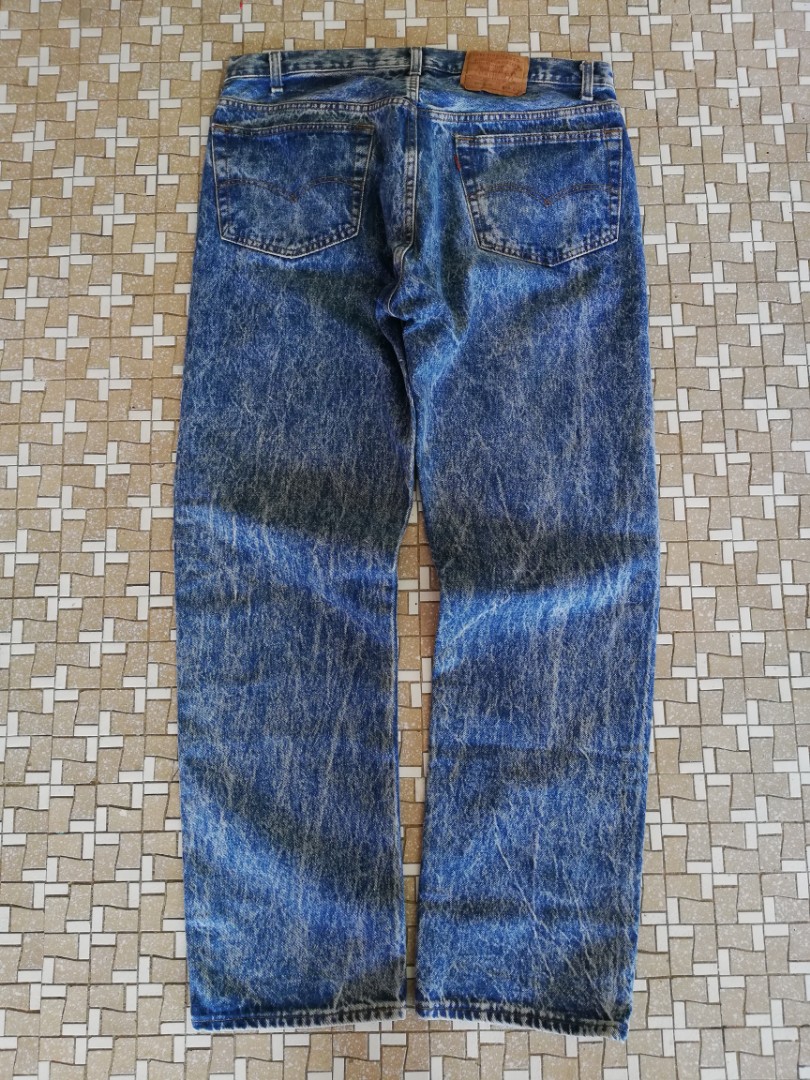 Levis 501 acid wash sale