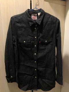 Levi’s 牛仔襯衫（黑）