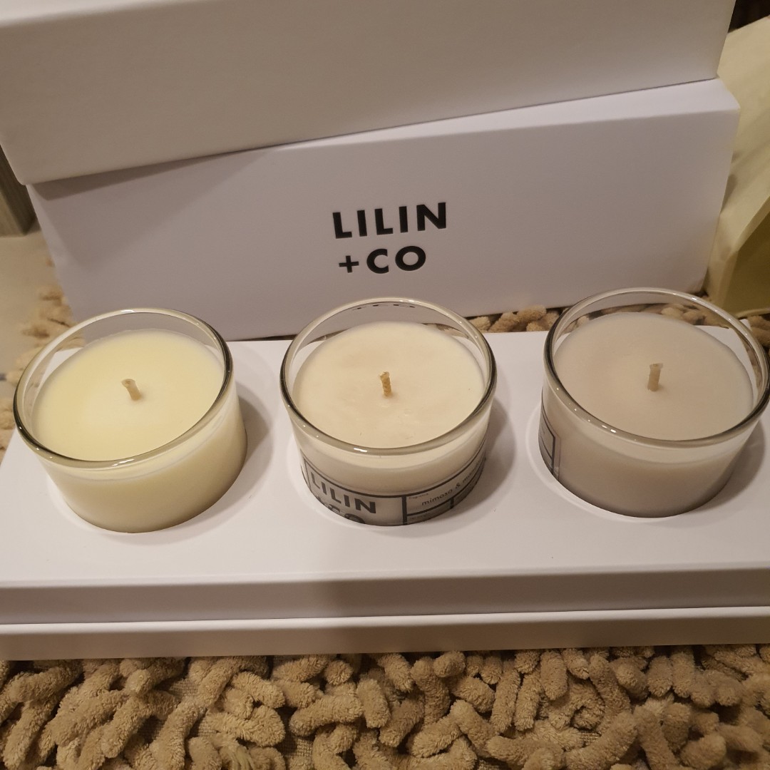 Lilin Co Candle Set Home Furniture Home Decor On Carousell