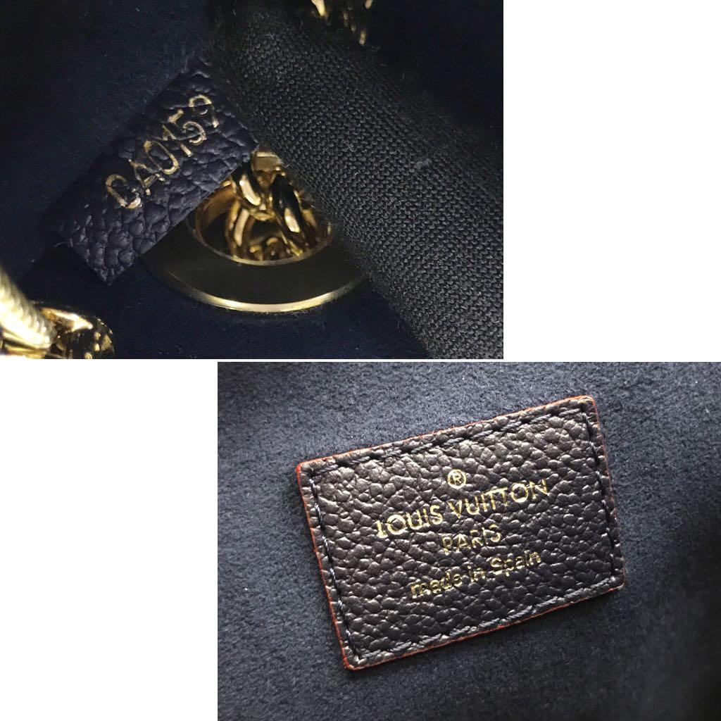 Louis Vuitton M43750 LV Monogram Empreinte Surene BB Bags Blue -  iReplicaBags, Replica Louis Vuitton Bags, Wallets, Shoes, Belts etc