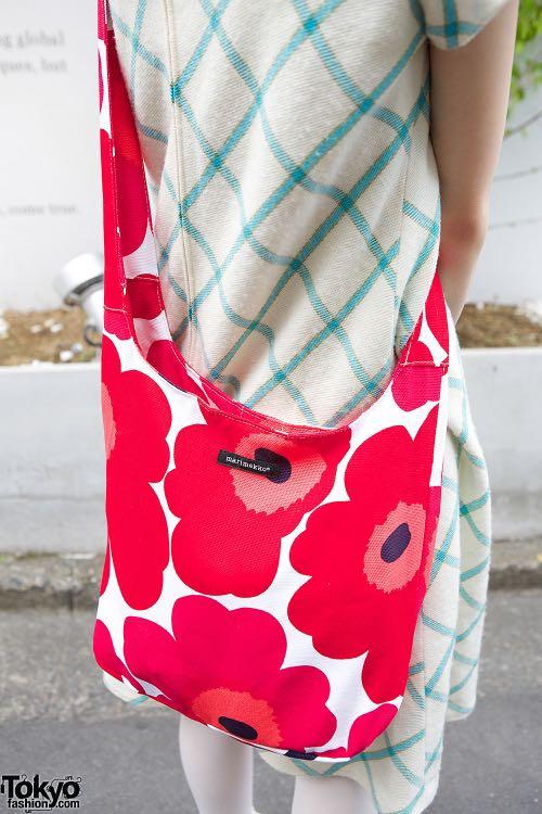 Marimekko messenger bag shoulder bag canvas bag, Women's Fashion, Bags &  Wallets, Cross-body Bags on Carousell