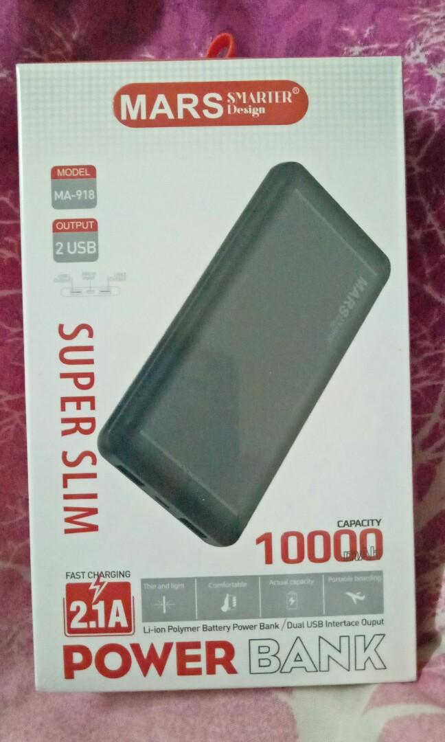 MARS Smarter Design 10000 mAh Power Bank, Electronics, Others ...