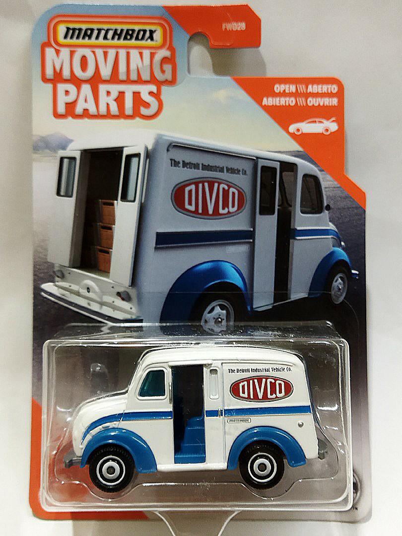 2020 Matchbox Divco Milk Truck Moving Parts Opening Back Doors Hard To Find New