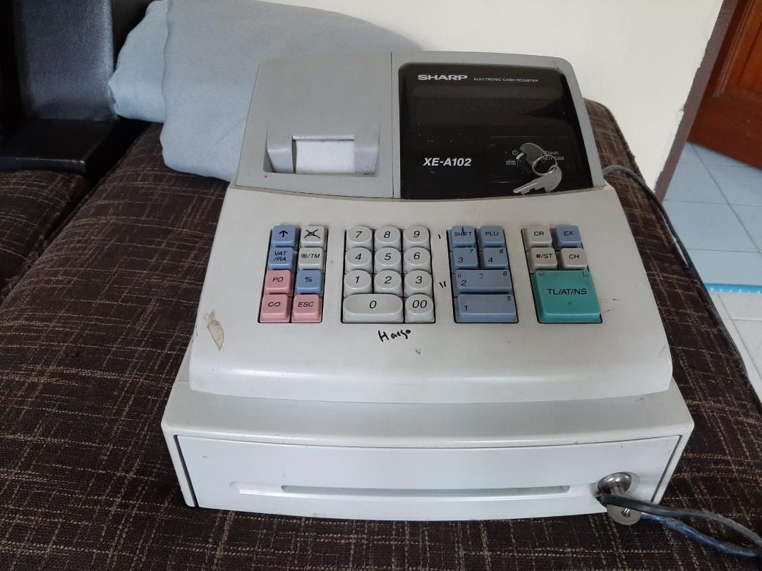 Mesin Duit Kaunter Kedai brand Sharp, TV & Home Appliances, Washing